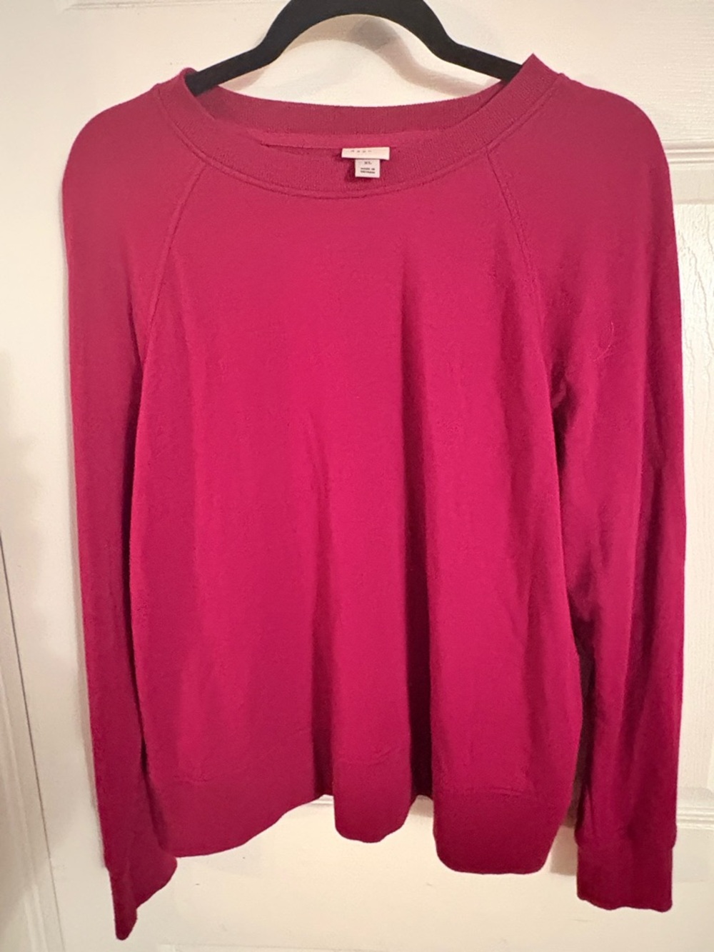 A new Day Magenta Crewneck Sweater